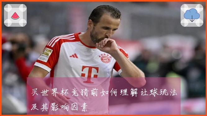 买世界杯竞猜前如何理解让球玩法及其影响因素