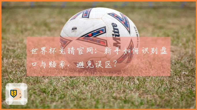 世界杯竞猜官网：新手如何识别盘口与赔率，避免误区？