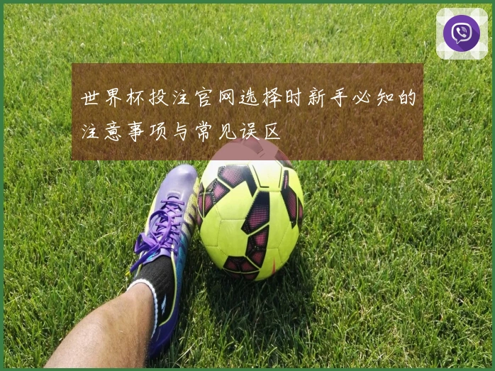 世界杯投注官网选择时新手必知的注意事项与常见误区